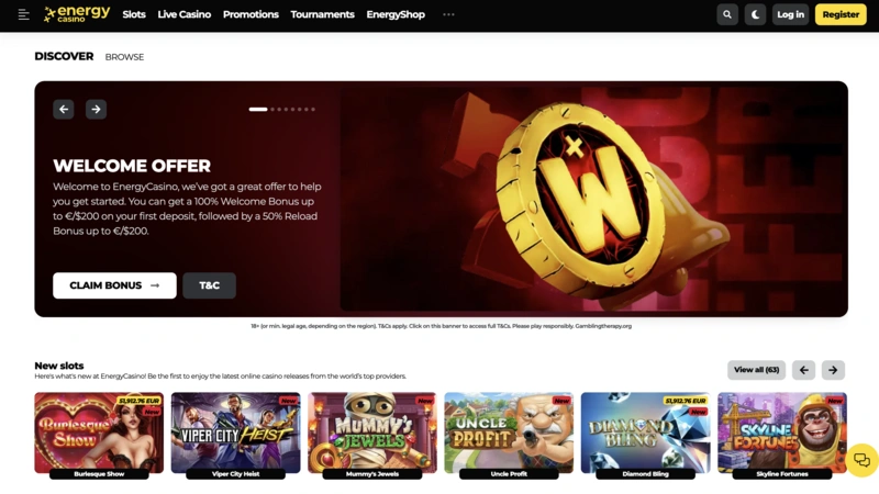 Energy Homepage