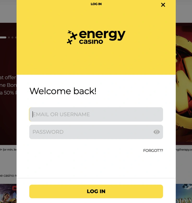 Energy Login