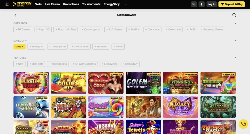 EnergyCasino Slots
